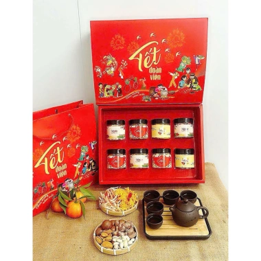 Set Quà Tết Đong Đầy Đoàn Viên Khô Hạt 8 Vị - Giảm Giá Đặc Biệt 337k 6