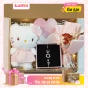 Set quà trang sức Lumi: vòng tay, dây chuyền Hello Kitty hoa gấu, hộp quà 119k