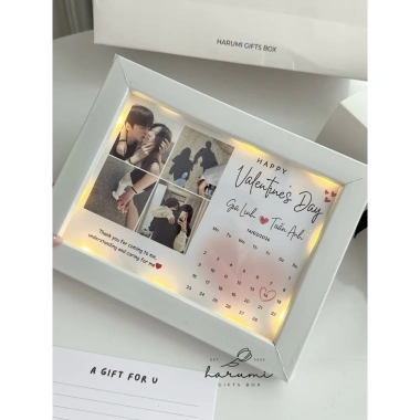 Set Quà Valentine Harumi Gifts Box - Khung ảnh ý nghĩa 14/2, Giá chỉ 145.000 VNĐ 2