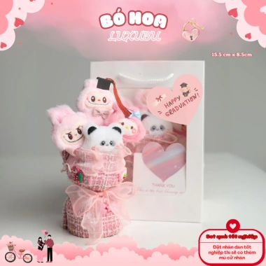 Set Quà Valentine: Hoa gấu sáp dễ thương, thiệp, túi, đèn LED Giá ưu đãi 80.640₫ 8