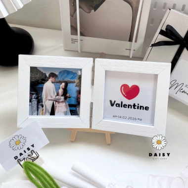 Set quà Valentine khung ảnh kèm lời nhắn, tặng người yêu - Giá ưu đãi 49.000₫ 4
