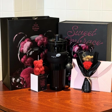 Set quà Valentine SWEET EMBRACE 5 món TUHU - Hộp sang trọng, túi giấy - Chỉ 499.000₫ 8