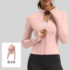 Set quần áo tập gym yoga 2 món nữ Quần dài áo khoác ôm body thời trang giá 249k 9