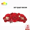 Set Quạt Decor Màu Đỏ Trang Trí Tết Nguyên Đán 2.026 Bính Ngọ Giá Ưu Đãi 105k