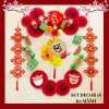 Set Quạt Decor Màu Đỏ Trang Trí Tết Nguyên Đán 2.026 Bính Ngọ Giá Ưu Đãi 105k 7