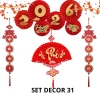Set Quạt Decor Văn Phòng Nhà Cửa Quán Xinh Chụp Ảnh Tết 2.026 Giá 50.000đ 6