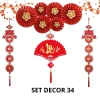 Set Quạt Decor Văn Phòng Nhà Cửa Quán Xinh Chụp Ảnh Tết 2.026 Giá 50.000đ 9