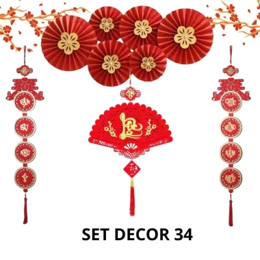 Set Quạt Decor Văn Phòng Nhà Cửa Quán Xinh Chụp Ảnh Tết 2.026 Giá 50.000đ