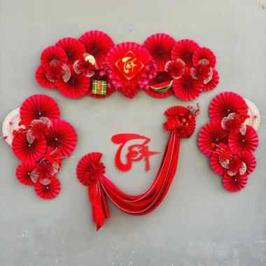 Sét quạt trang trí 4 combo đầy đủ - Thiết kế sang trọng, giá ưu đãi 348.900₫