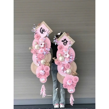 Set Quạt Trang trí Tết 1 dây - Đèn lồng thắp sáng không gian Tết, giá 50.000đ