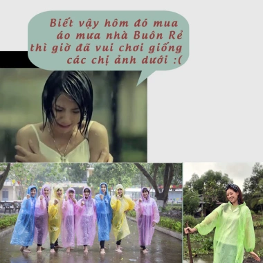 Set sỉ 10 áo mưa giấy đa màu – Đi đường, phượt, tái sử dụng, chống thấm nhẹ, bảo vệ toàn diện, độ bền cao, chỉ 12.000₫