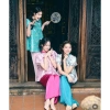 Set Tết 199k – Áo cách tân hoa sang trọng + Quần suông lụa nhẹ, giá ưu đãi 9
