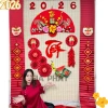 Set Tết Hoa Xuân Mới 2.026 - Trang trí mành tre ngày Tết, bình ngọ, không kèm mành tre, giá 175.420 VND 2