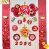 Set Tết Hoa Xuân Mới 2.026 - Trang trí mành tre ngày Tết, bình ngọ, không kèm mành tre, giá 175.420 VND 6