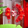 Set Tết Quạt Tự Gắn Trang Trí Đầy Màu Sắc Kèm Keo Nến và Móc Treo - Giá 269k 3