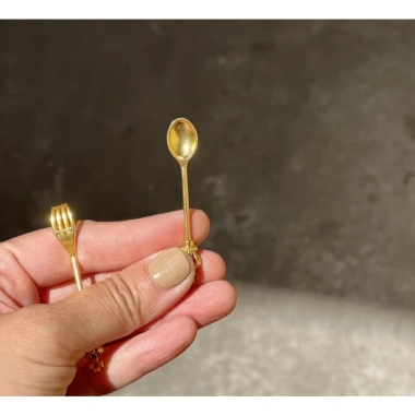 Set Thìa Nĩa Sắt Size To Đẹp, Chất Liệu Kim Loại, Giảm Giá Đặc Biệt 19.800₫