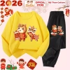 Set Thun Tết Bính Ngọ 2.026 CIUCIU cho Bé Trai và Bé Gái - Quần Áo Dài Tay Thu Đông 197k