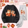 Set Thun Tết Bính Ngọ 2.026 CIUCIU cho Bé Trai và Bé Gái - Quần Áo Dài Tay Thu Đông 197k 8
