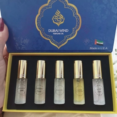 Sét Tinh Dầu Nước Hoa Dubai 5 Chai Xịt – Hương Nữ Quyến Rũ, Giá 159k 8