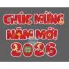 Sét trang trí bảng Tết 2.026 ép plastic tặng nam châm lá, chỉ 20.000₫ – BiBobaby Decor 7