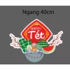 Sét trang trí bảng Tết 2.026 ép plastic tặng nam châm lá, chỉ 20.000₫ – BiBobaby Decor 10