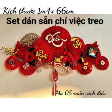 Set Trang Trí Decor Tết 2.026 Mã 16 Bộ Đồ Độc Đáo Giá Ưu Đãi 150.000 VNĐ 9