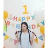 Set Trang Trí Sinh Nhật Bé Trai và Bé Gái - Bong Bóng Bay Happy Birthday, Tặng Số Tuổi, Giá Ưu Đãi 75.000 VND 4