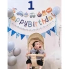 Set Trang Trí Sinh Nhật Bé Trai và Bé Gái - Bong Bóng Bay Happy Birthday, Tặng Số Tuổi, Giá Ưu Đãi 75.000 VND 8