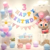 Set Trang Trí Sinh Nhật Bé Trai và Bé Gái - Bong Bóng Bay Happy Birthday, Tặng Số Tuổi, Giá Ưu Đãi 75.000 VND 9