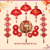 Sét Trang Trí Tết 2.026 Ông Thần Tài 1 Cặp Liễng Nhung và Set Khánh Quạt Phúc Lộc Giá Ưu Đãi 2