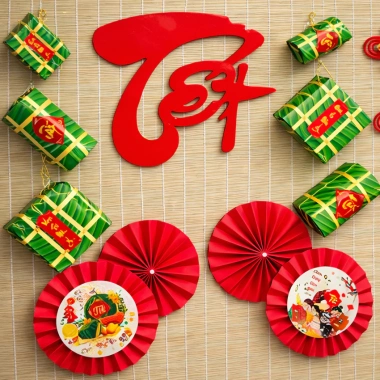Set Trang Trí Tết 2.026 Xuân Bình An - Mừng Xuân Phát Tài, Giá 279k