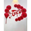 Set Trang Trí Tết Bính Ngọ 2.026 - Bộ Quạt Nhà Cửa Lớp Học Keo Dán Giá 285.000 VND 7