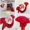 Set Trang Trí Tết Chữ Alu Đỏ, Vải Nhung, Hoa Lụa MonoHome Giá 35k Ưu đãi Năm Mới 5