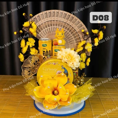 Set Trang Trí Tết Vàng Sang Trọng - Dễ Lắp Đặt, Tạo Không Gian Đẹp Mắt, Giá 69.000₫