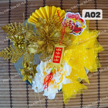 Set trang trí tháp bánh Tết đa mẫu, tháp nước, tháp tài lộc - Giá chỉ 9.500đ