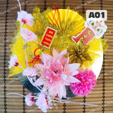 Set trang trí tháp bánh Tết đa mẫu, tháp nước, tháp tài lộc - Giá chỉ 9.500đ