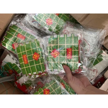 Set Treo Bánh Chưng - Giò Trang Trí Tết Bính Ngọ 2.026 Giá Ưu Đãi 25.000đ