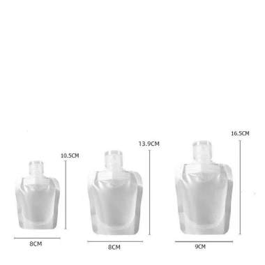 Set túi chiết đựng mỹ phẩm du lịch 30ml 50ml 100ml DUASHOP – Giá chỉ 9.000₫, không rò rỉ, tiện lợi 5