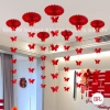 Set Vải Dạ Xuân Tết 2.026 – Quạt Giấy + Phụ Kiện Tiệc Cưới, Noel, Tết – ANGIHOME 4