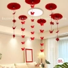 Set Vải Dạ Xuân Tết 2.026 – Quạt Giấy + Phụ Kiện Tiệc Cưới, Noel, Tết – ANGIHOME 5