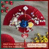 Set Vật Liệu Quạt Đỏ Mix Phụ Kiện Hoa Rtang Trí Decor Tết 2.026 Giá 185,000₫ 3