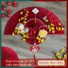 Set Vật Liệu Quạt Đỏ Mix Phụ Kiện Hoa Rtang Trí Decor Tết 2.026 Giá 185,000₫ 4