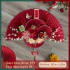 Set Vật Liệu Quạt Đỏ Mix Phụ Kiện Hoa Rtang Trí Decor Tết 2.026 Giá 185,000₫ 6
