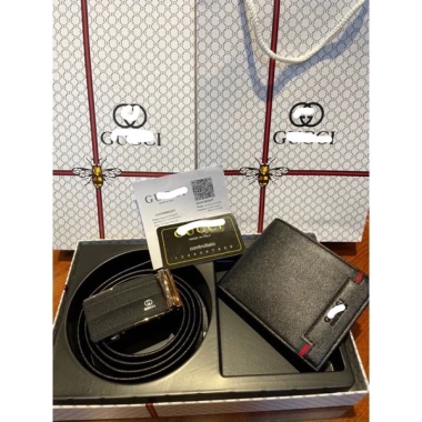 Set ví thắt lưng nam fullbox da cao cấp bền đẹp, sang trọng, lịch lãm - quà tặng sinh nhật ưu đãi 159k 2