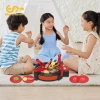 Sharprepublic 27 miếng đồ chơi nướng BBQ - Bộ nhà bếp mô phỏng âm thanh thực tế, thực phẩm lật, quà tặng 3