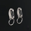 Shgezm Carabiner Titan hạng nặng 1 móc khóa tháo nhanh, bộ vòng chìa khóa và móc ba lô 73.150 5