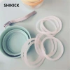 SHIKICK Vòng Cao Su Silicone Cốc Cách Nhiệt Chống Thấm, Niêm Phong Thực Phẩm, Giá 40.370₫
