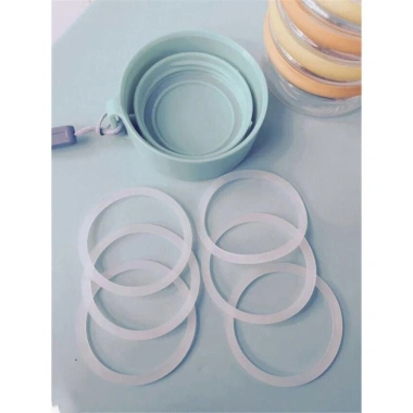 SHIKICK Vòng Cao Su Silicone Cốc Cách Nhiệt Chống Thấm, Niêm Phong Thực Phẩm, Giá 40.370₫