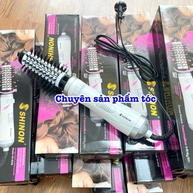Shinon Lược Điện Sấy Xoay Tự Động 360 độ - Cao Cấp, Giữ Nếp Tóc Bền, Màu Trang Nhã, Dễ Dùng Tại Nhà 475k 5 Shinon Lược Điện Sấy Xoay Tự Động 360 độ - Cao Cấp, Giữ Nếp Tóc Bền, Màu Trang Nhã, Dễ Dùng Tại Nhà 475k 5