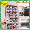 SHIP NHANH HCM - Túi treo đồ chơi trong suốt chống bụi ẩm, đa năng 41x120cm, phù hợp gấu bông